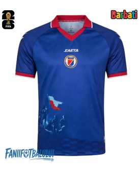 Haiti Tricou Fotbal Replică Mondial 2026 Barbati Acasa
